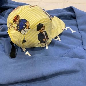 Ralph Lauren POLO 1992 Hoodie and Custom 5 Panel Hat